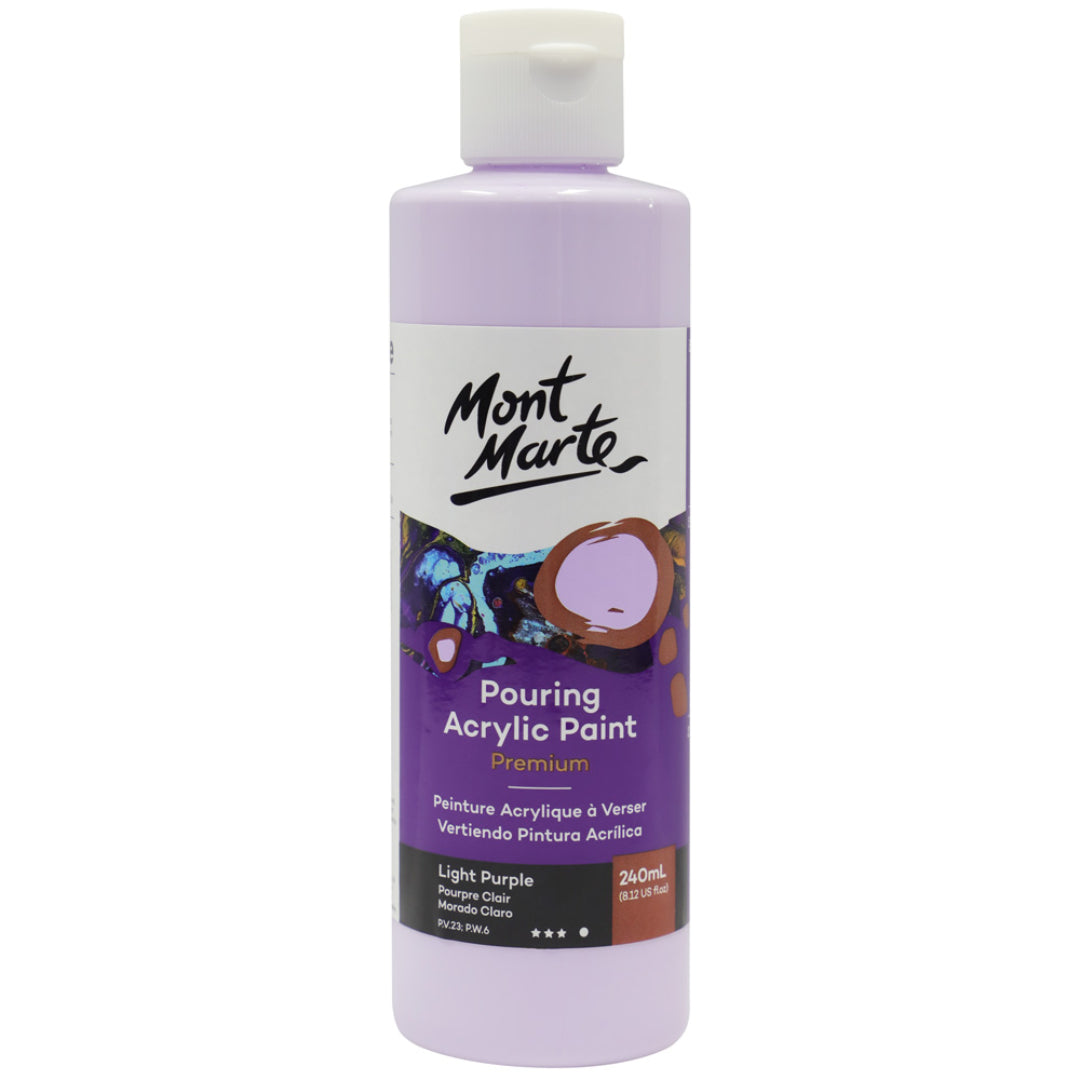 Pouring Acrylic 240ml - Light Purple